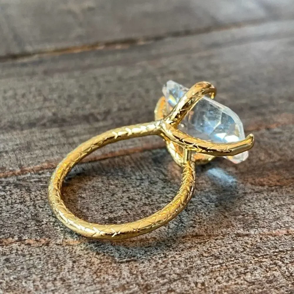 NEW From Fire Gemstone Statement Ring - Picture 15 of 16